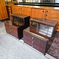 Coppia di comodini vintage anni 70