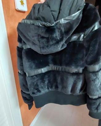 eco pellicciotto bomberino