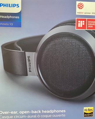 Cuffie Philips fidelio x3