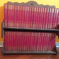 Libreria 50 libri classici vintage