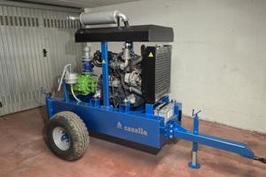 Motopompa irrigazione