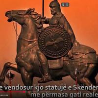Statua equestre ghisa/bronzo