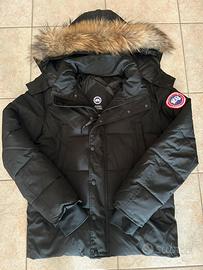 Piumino canada goose nero