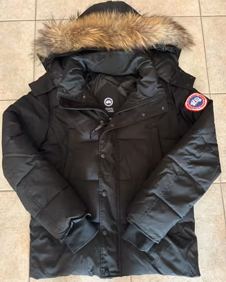 Piumino canada goose nero
