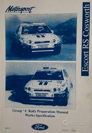 Manuali Ford motorsport