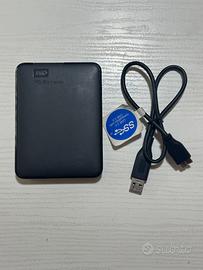 HDD Esterno Western Digital 1TB Elements