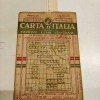 carta d'Italia del touring Club Italiano foglio 48