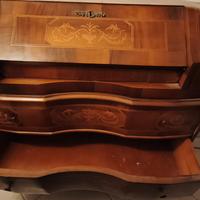 Mobile a ribalta - scrittoio in legno