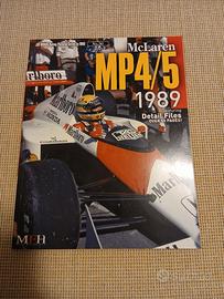 Rivista J. Honda Mclaren mp4/5 Senna 1989