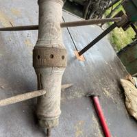 Antico Vericello per attingere acqua dal pozzo .