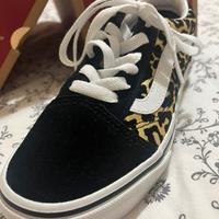 VANS OLD SKOOL LEOPARD BAMBINA - nuove con scatola