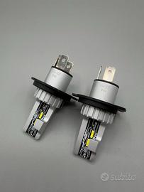 Coppia Lampadine LED H4 Auxiracer 12V 6500K Auto/M