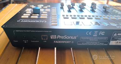 PreSonus FaderPort 8 controller DAW -roma
