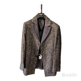 Cappotto spigato uomo taglia 46 Made in Italy
