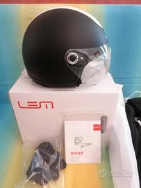 casco lem Roger jet nuovo XS scooter moto 