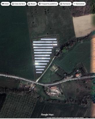Terreno parco solare fotovoltaico