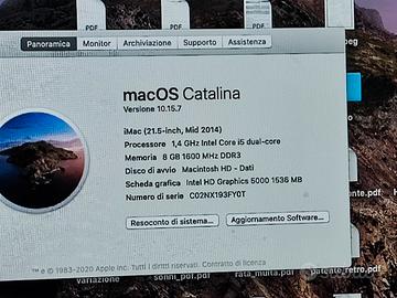 IMac + tastiera+mouse+notebook 