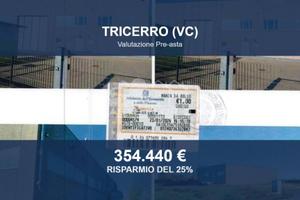 Immobile in asta di 1119 m² a Tricerro