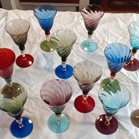 bicchieri vetro di Murano nason & Moretti 