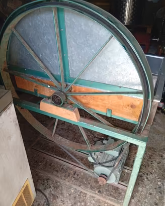Impastatrice artigianale con rullo in legno