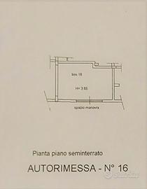 Box auto 20 mq zona nazionale appia-curti