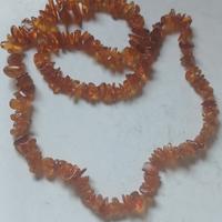 Collana ambra con orecchini