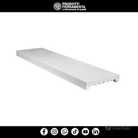 COPRIMURO UNICO EVOLUTION BIANCO SIMILMARMO 100 CM