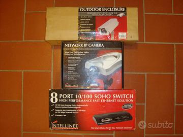 Telecamera da esterni Intellinet Network IP Camera