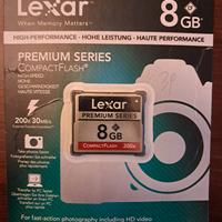 Compact Flash LEXAR 8 GB