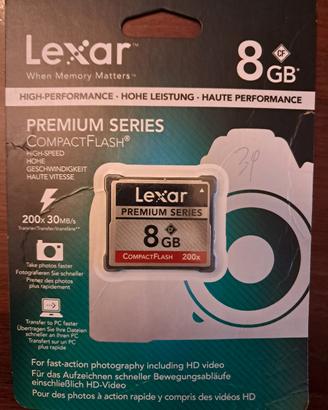 Compact Flash LEXAR 8 GB