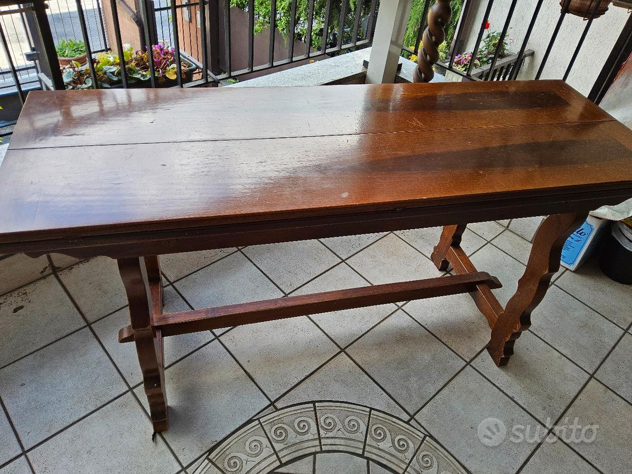 Tavolo Fratino Tavoli Ferro Battuto E Legno Tavolo Allungabile - Main Image