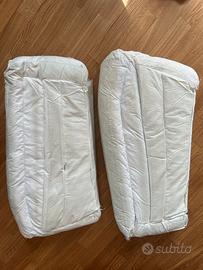 Imbottitura braccioli divano Socrate Poltrona Frau