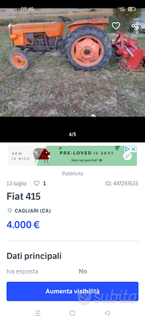 Fiat 415
 in vendita a Cagliari