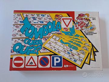 Gioco in scatola – Tombola Guida Quiz