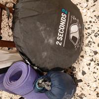 tenda da campeggio queucha arpenaz 3 . 3 posti