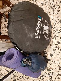 tenda da campeggio queucha arpenaz 3 . 3 posti