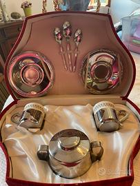 Set tazzine caffe inox anni 70