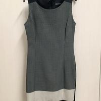 Vestito tubino longuette bicolore (veste S/M)