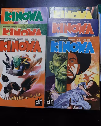 Fumetto Kinowa 1-16 Libri collezione Vintage weste
