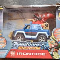 TRANSFORMERS ENERGON IRONHIDE HASBRO RARO - NISB