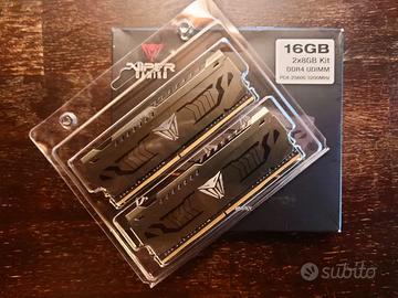 RAM DDR4 16GB (2X8GB) 3200MHz CL16 Patriot Viper