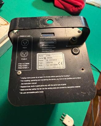 Effetto luce scanner Gyro