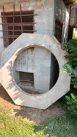 Vera ottagonale per pozzo