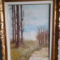 QUADRO dipinto a olio