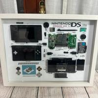 Quadro Nintendo DS Lite smontato disassemblato