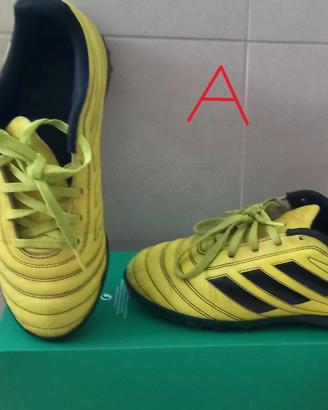 Scarpe Calcetto Adidas Copa 19.4 TF Gialle