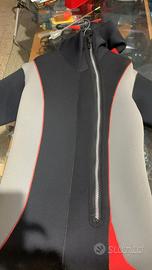 muta sub shorts con cappuccio 5 mm neoprene 