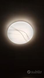 2 plafoniere circolari a led