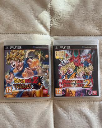 Dragon Ball Raging Blast 2+Ultimate Tenkaichi PS3