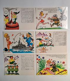 Cartoline Militari Anni '90 - Ricordi della Naja